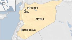 Syria map