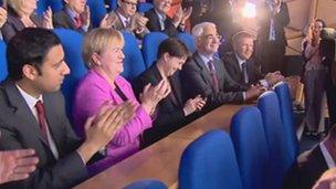 Labour, Tory and Lib Dem politicians