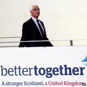 Alistair Darling at launch