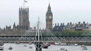 The clock at Westminster is commonly known as Big Ben