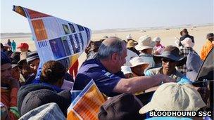 Richard Noble in S Africa