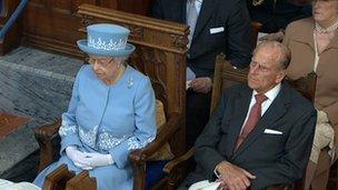 The Queen and Prince Philip