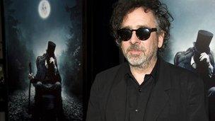 Tim Burton at the premiere of Abraham Lincoln: Vampire Hunter