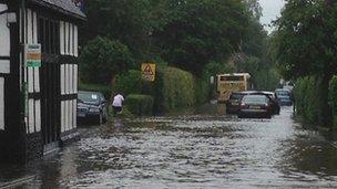 Kingsland flooding