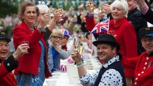 A Jubilee street party