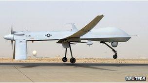 A military drone