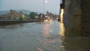 Flooding in the Calder Valley