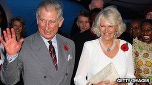 Prince Charles and the Duchess of Cornwall