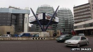 Old Street area of East London, the 'Silicon Roundabout'