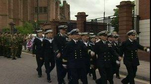 Armed Forces Day in Liverpool