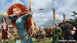 A scene from Brave