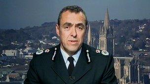 Acting Chief Constable Shaun Sawyer