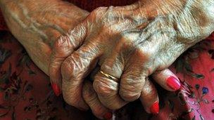 Elderly Hands