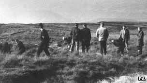 Police search at Saddleworth Moor