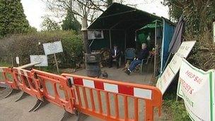 Meriden protest camp