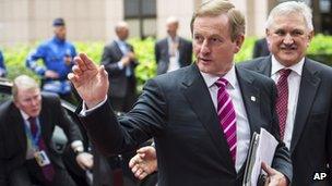 Irish Prime Minister Enda Kenny