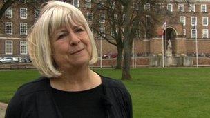 The leader of Bristol City Council, Barbara Janke, announces she is to step down