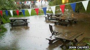 Calfs Head pub, Worston