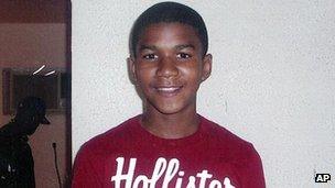 Trayvon Martin file picture