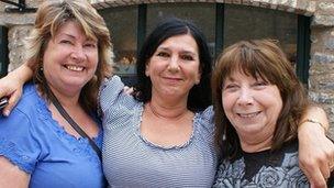 Kathleen Orme, Jane Nolasco and Pat Oliver