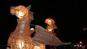 Kendal Torchlight parade