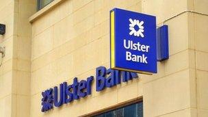 Ulster Bank sign