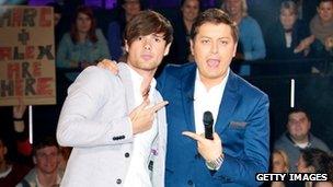 Arron Lowe and Brian Dowling