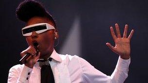 Janelle Monae at Glastonbury 2011