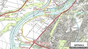 Map den seach-rathad