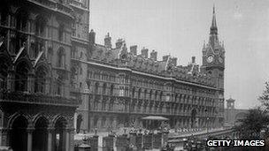 St Pancras Station, London, 1900