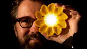 Olafur Eliasson and his Little Sun