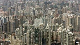 High-rise buildings in Shanghai