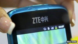 ZTE-made mobile phone