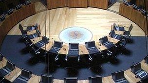 Welsh Assembly chamber