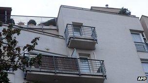 Apartment block in Budapest allegedly where Laszlo Csatary lives