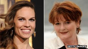 Hilary Swank and Brenda Blethyn