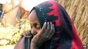 A Somali refugee in Kenya. File photo