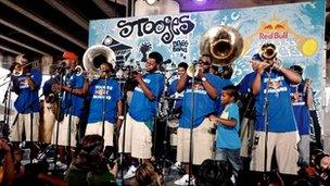 The Stooges Brass Band from New Orleans