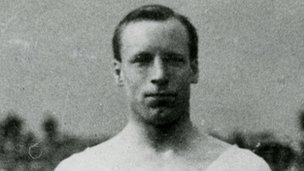 Eric Liddell won a gold medal at the 1924 Olympics in Paris