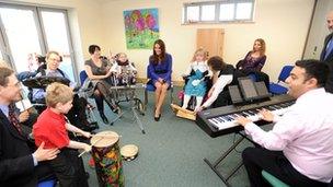 The Duchess of Cambridge at EACH in Ipswich