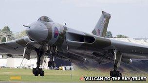 Avro Vulcan XH558