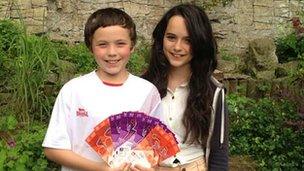 Mr Barclay's children Dan and Cerys will also be going to the Games