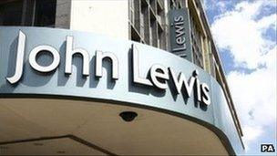 John Lewis shop-front