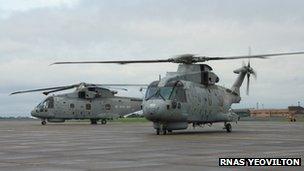 814 NAS at RNAS Yeovilton