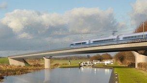 HS2 graphic depiction