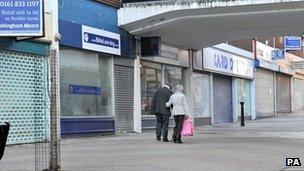 Closed shops in Altrincham, Cheshire