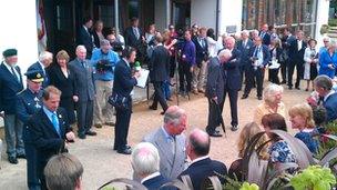 The Prince of Wales and Duchess of Cornwall visit Sark