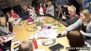 Denbighshire businesses meet at the Patchwork People Network