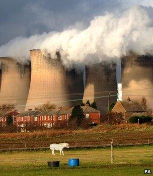 Coal-fired power station's cooling towers (Image: PA)