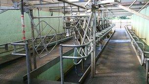 Milking parlour